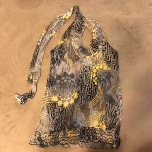 Maturnity halter top